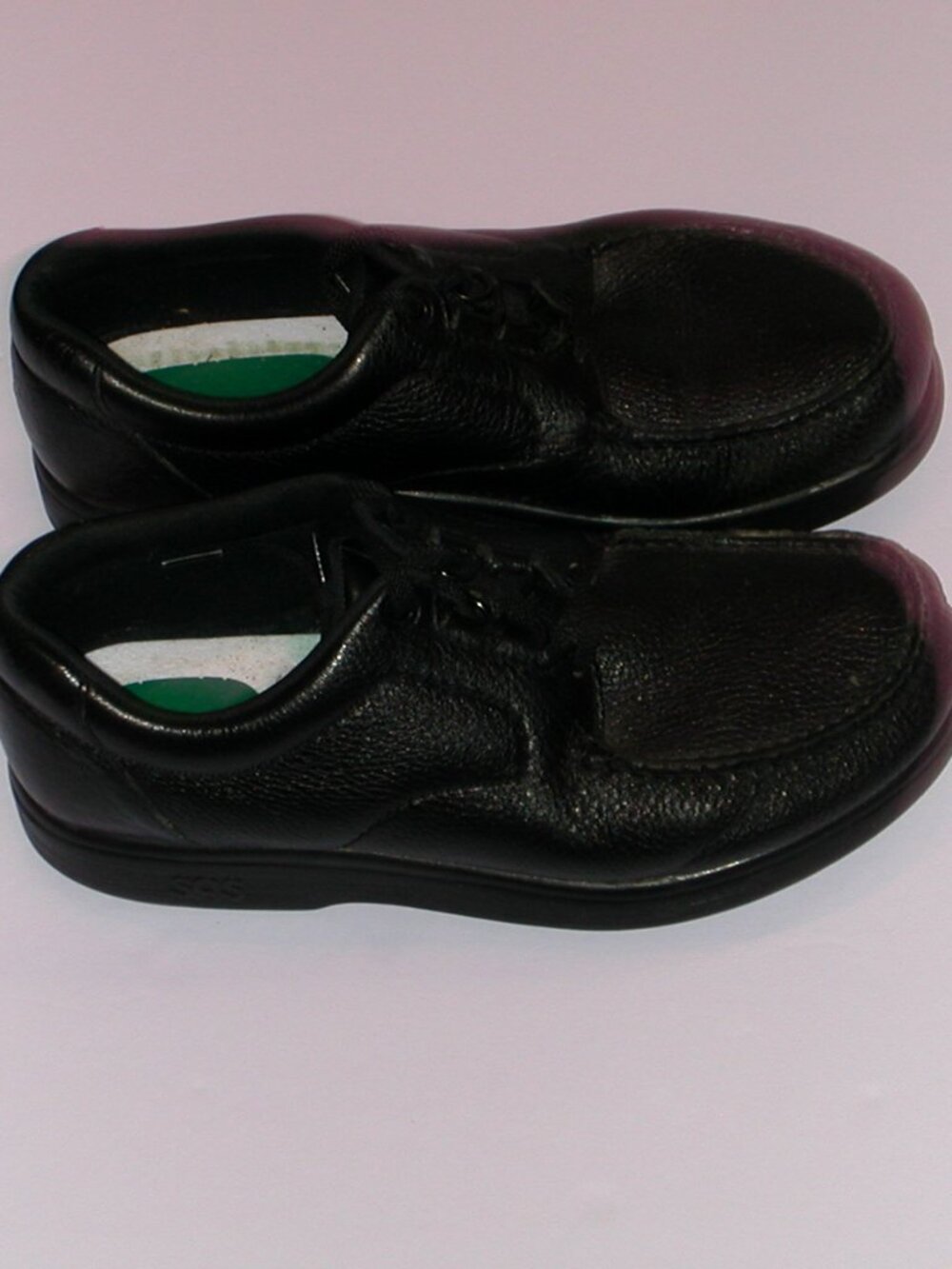 SAS Black Leather Shoes • Men’s 9.5 Wide